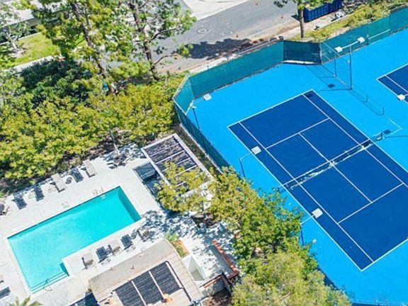 Pool and Tennis Courts