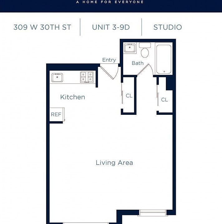 2nd image of 309 W 30th St #6DD