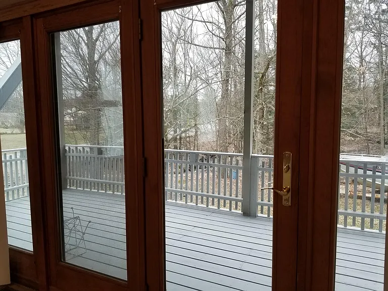 Master bedroom balcony