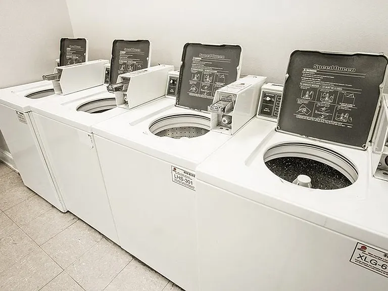 Utilize the clothes care center for quick, convenient laundry