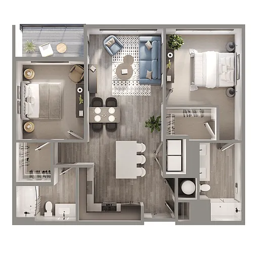 Floor plan B3