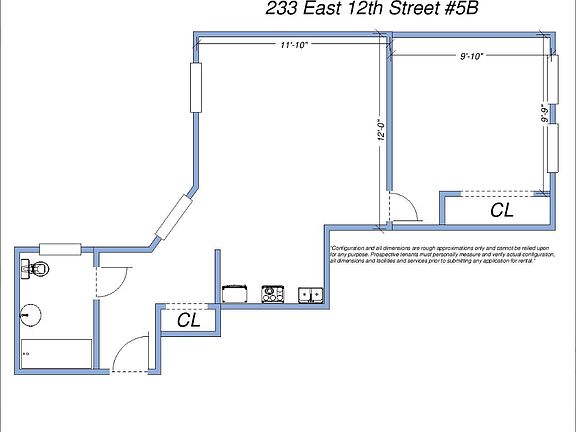 2nd image of 233 E 12th St APT 5B