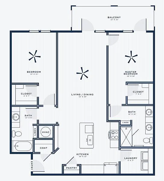 Floor plan The Translatlantic