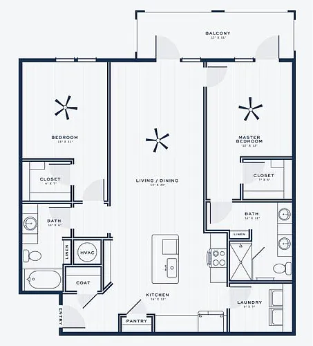 Floor plan The Transatlantic
