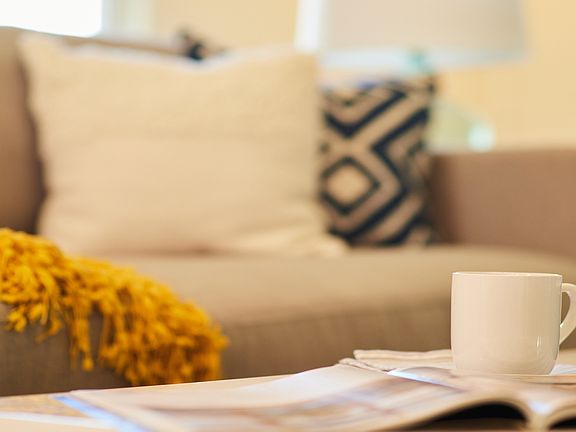 Enjoy family time in the spacious living room