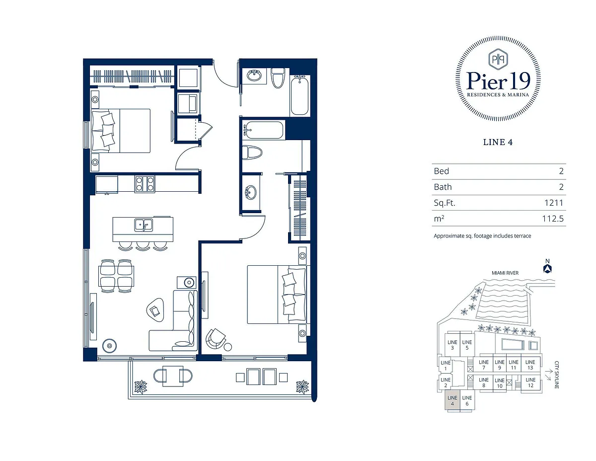 Floor plan LINE 4