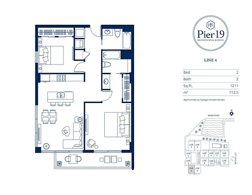 Floor plan LINE 4