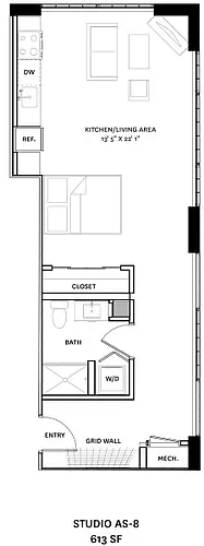 Floor plan AS-8