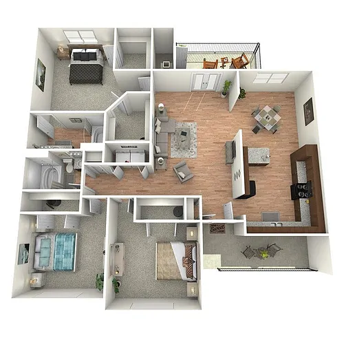 Floor plan 3 DLX