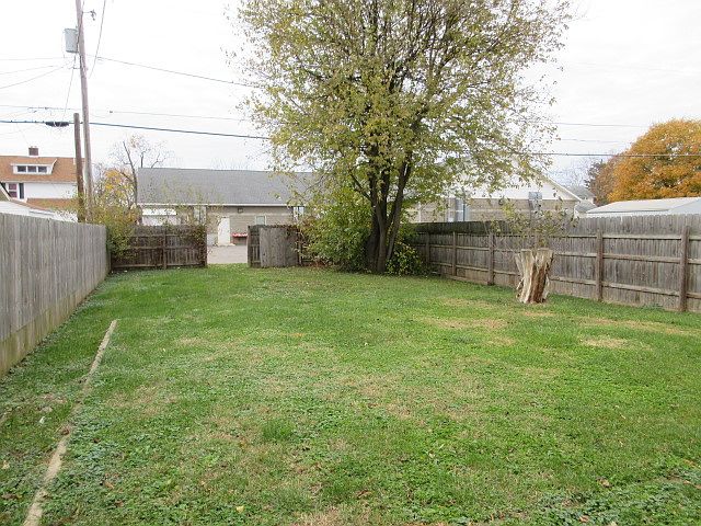 Fenced in Backyard