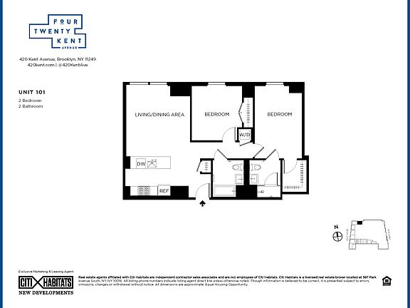 2nd image of 420 Kent Ave APT 101