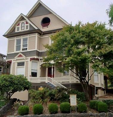 Unit is first floor of a gorgeous Victorian
