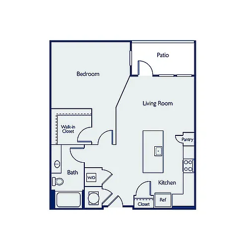 Floor plan A1D