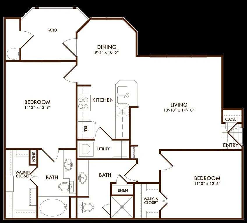Floor plan B1