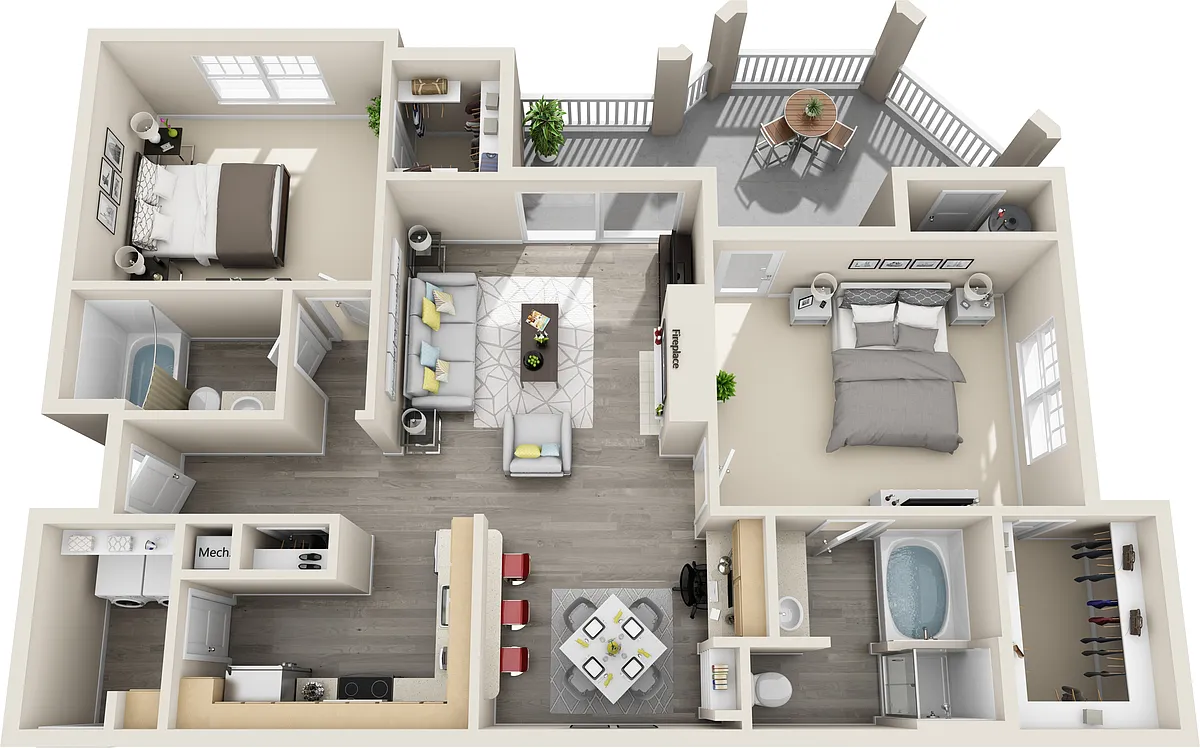 Floor plan B2E - Select