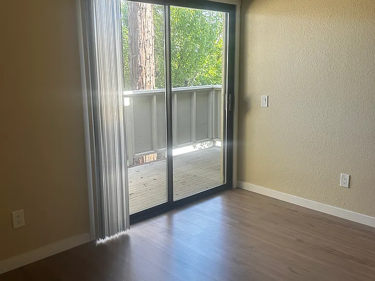 Patio with Storage Closet!