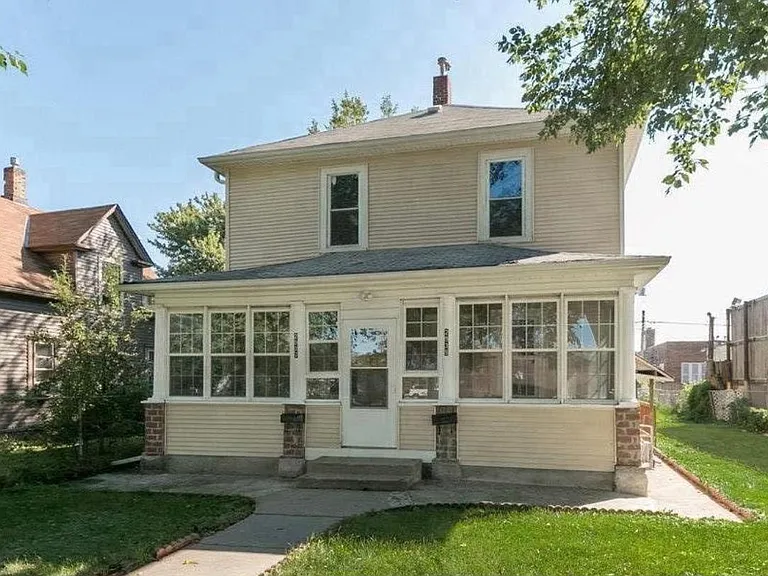 Front of the duplex... Welcome home!
