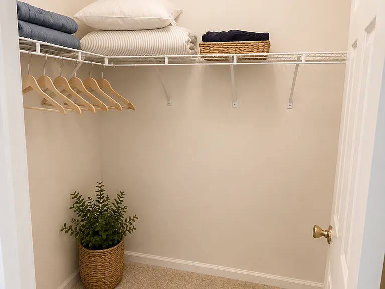 Bedroom #3 closet