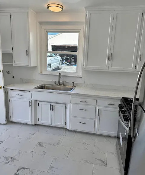 Refinished cabinets