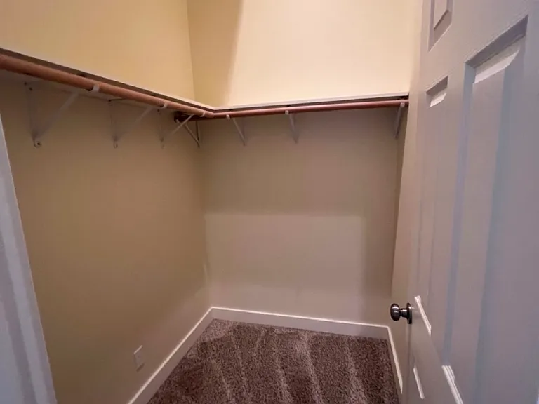 Walk-in closer for the primary bedroom upstairs.