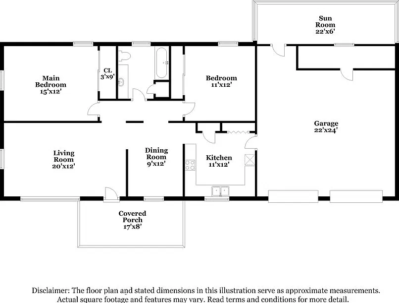 2 bed, 1.0 bath, 1025 sqft, $2,210 — Photo 2