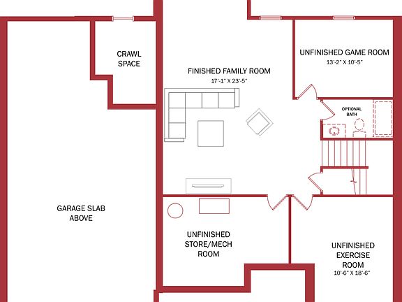 Basement Option- Finished or Unfinished