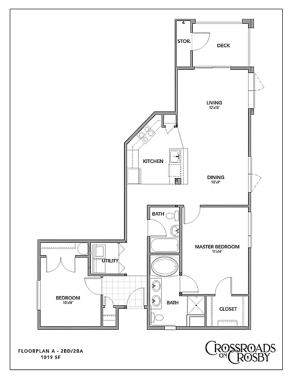 Floor plan Clapton