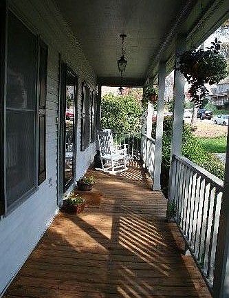 large front porch