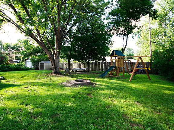 Fenced Backyard.