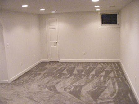 Basement family room