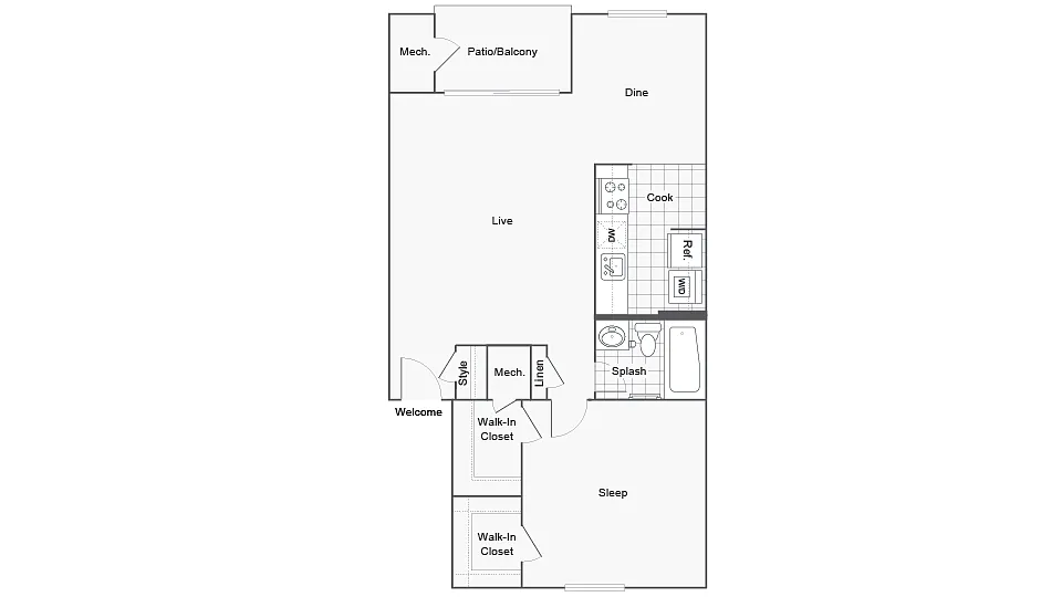 Floor plan Aurora