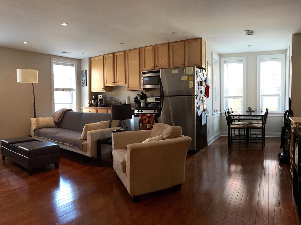 Main floor of the condo (2nd floor of building).