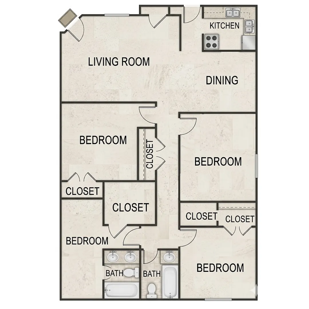 Floor plan D1