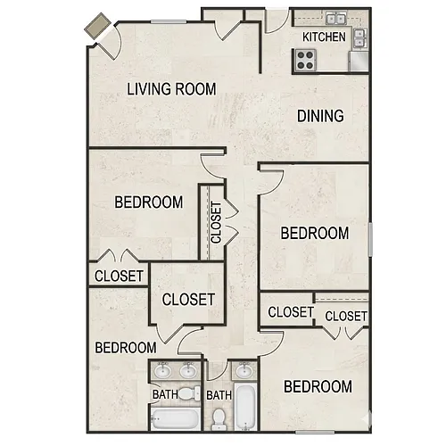 Floor plan D1