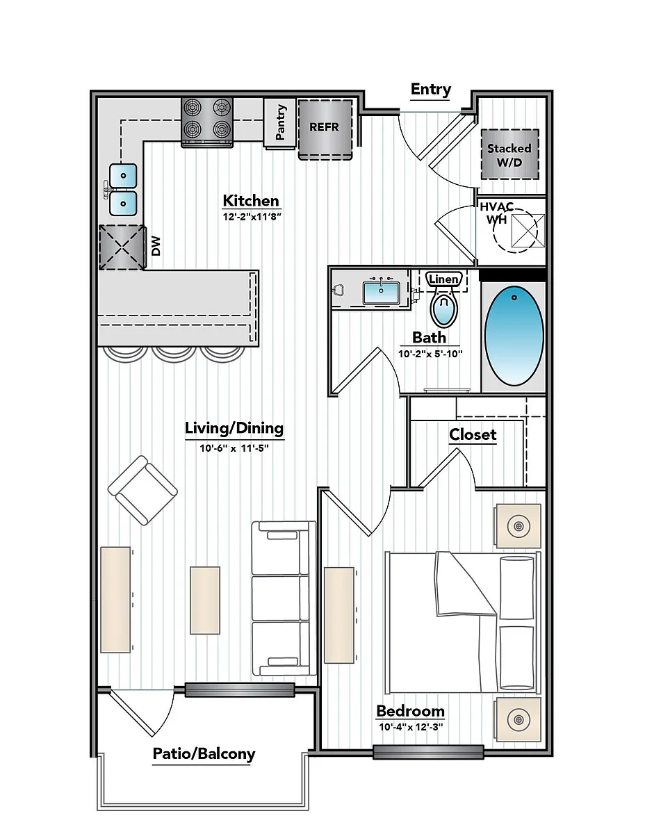 Floor plan A1