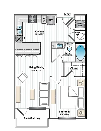 Floor plan A1