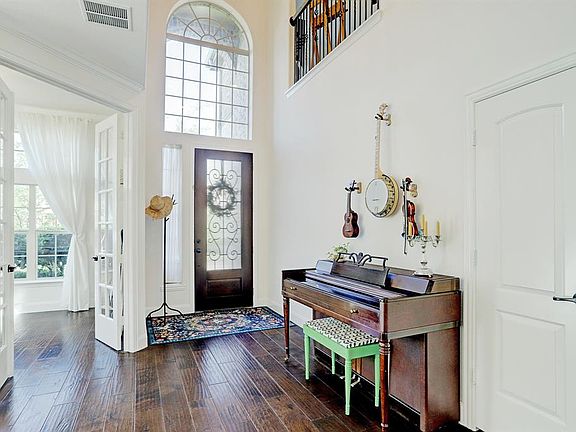 View of Foyer into the study