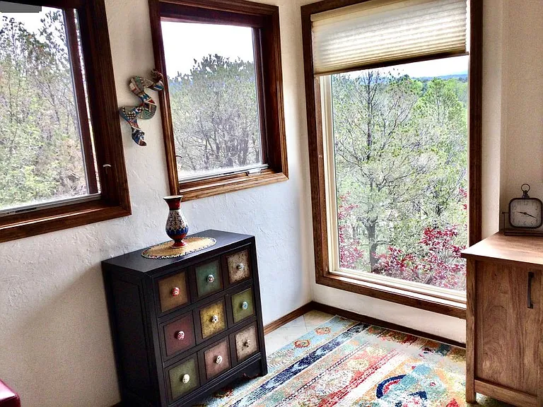 This room makes you feel like you're in a tree house!