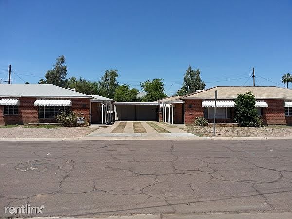 Street view of both duplexes