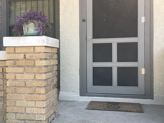 Another view of the front door.