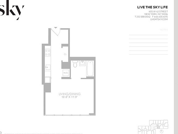 2nd image of 605 W 42nd St APT 34K