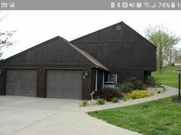 Pulling into the main garage