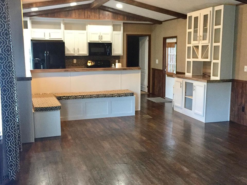 View of Dining and Kitchen from Living Room