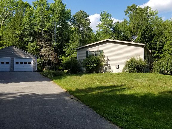 Garage and side yard