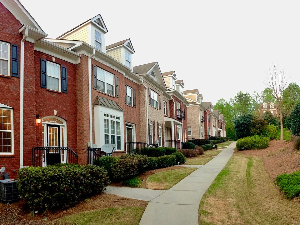 Front of townhouse