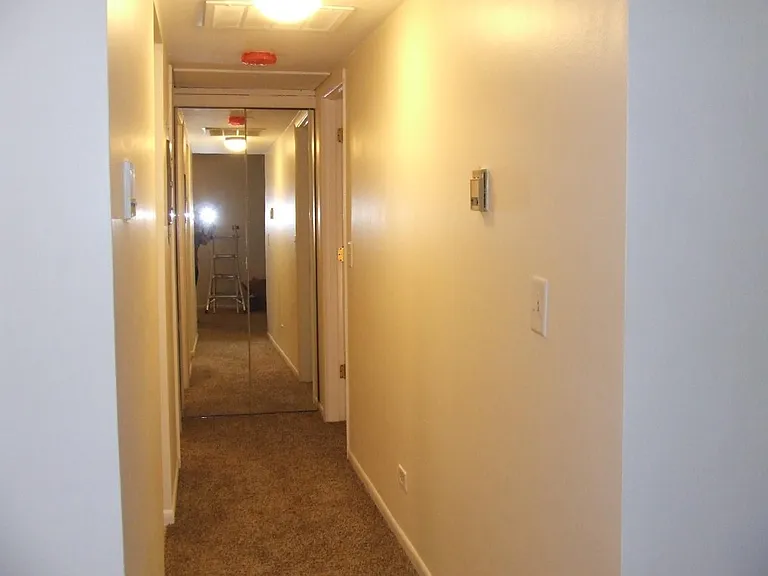 Hall with Linen Closet