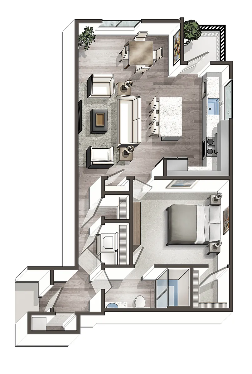 Floor plan A7
