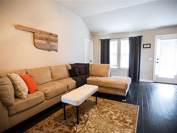 Living Room with hardwood floors