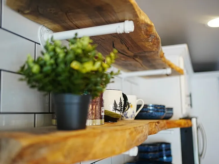 Wood Shelving
