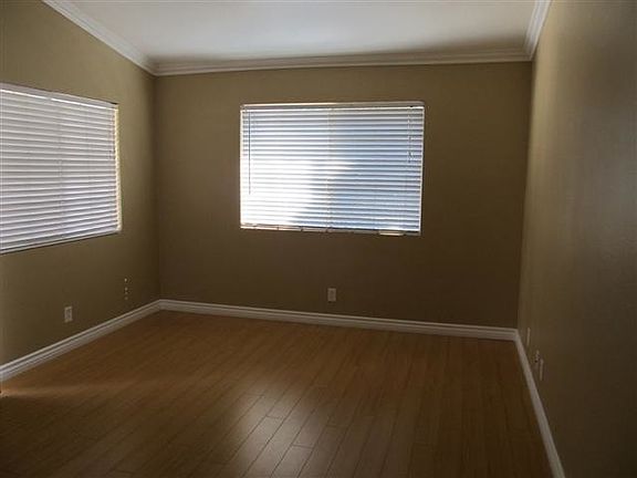 Living room with wood flooring